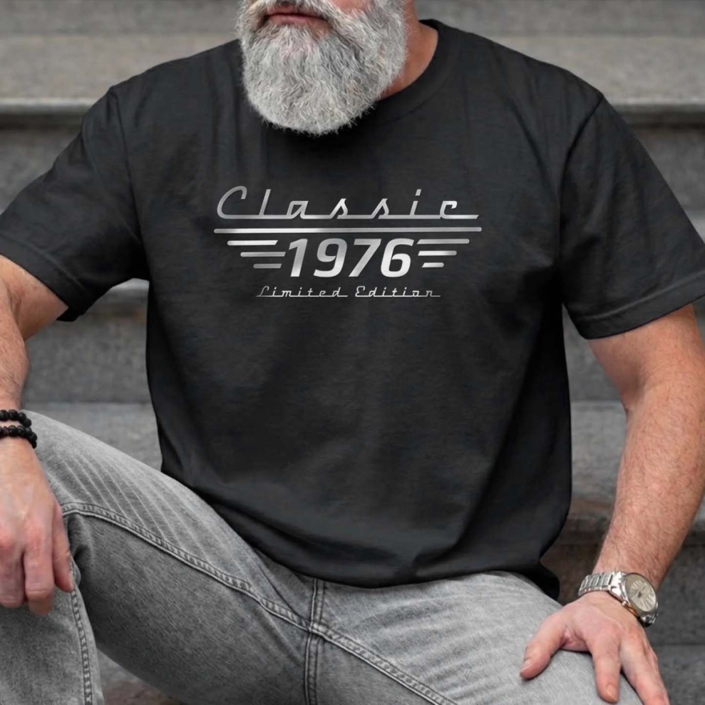 Custom T-shirt- Personalized Father's Day Birthday Gifts For Dad, Grandpa, Family, Yourself - Just A Little Iconic