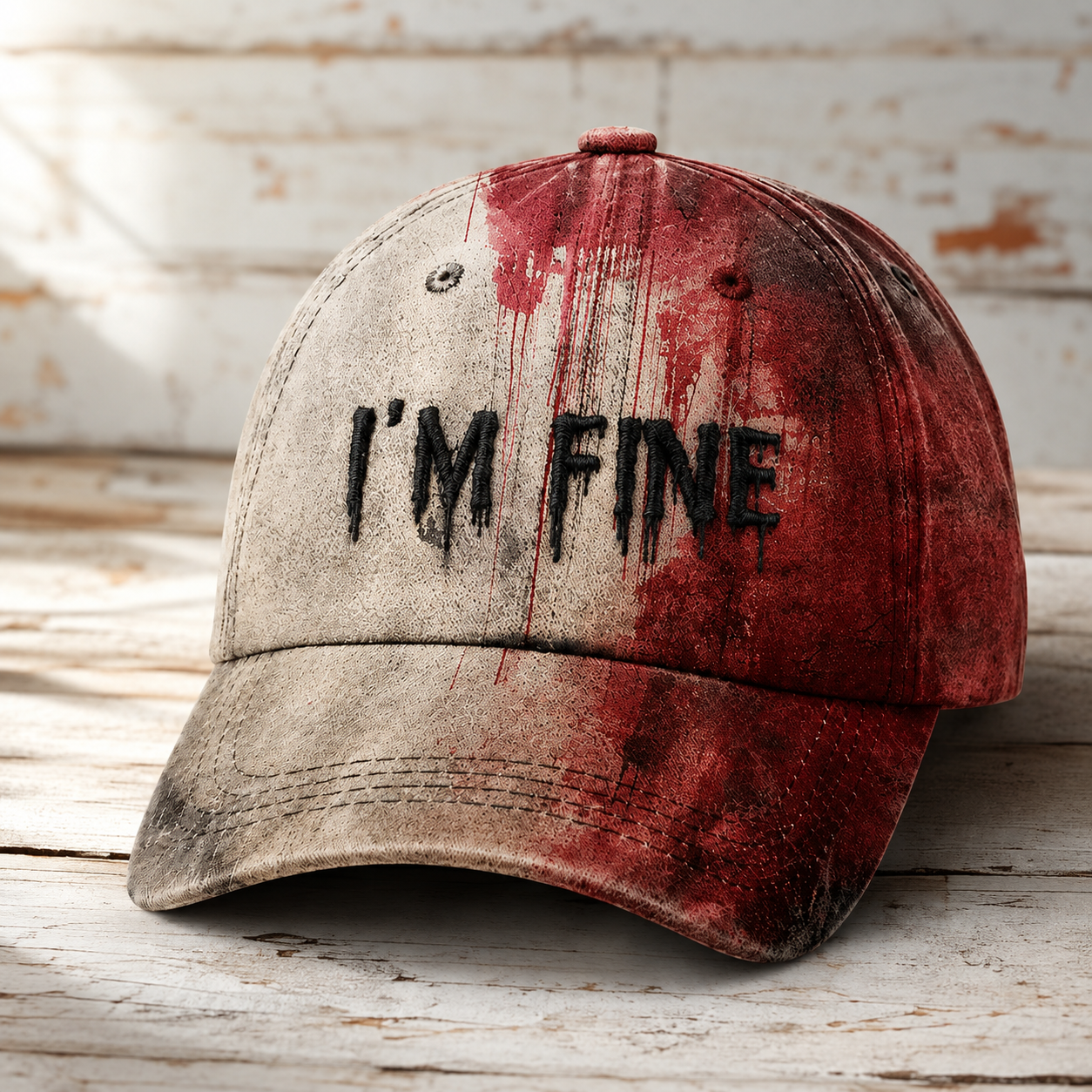 Limited Edition Unisex Dark Blood Stain Halloween Baseball Cap