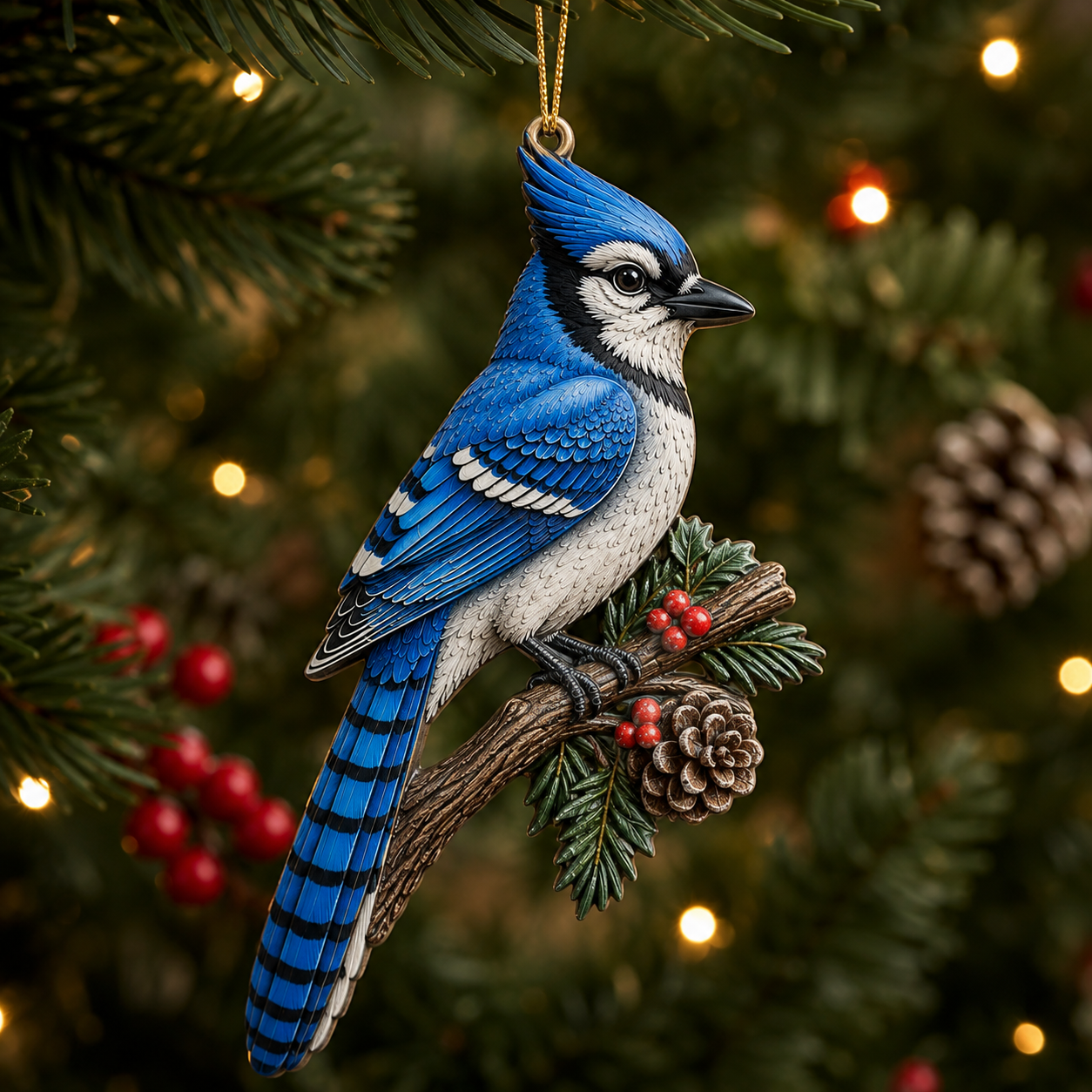 🦉 Owl Christmas Tree Ornament