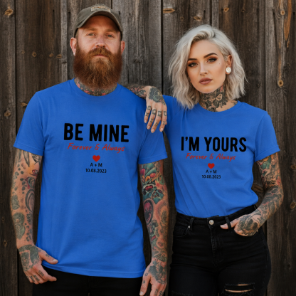 🖤 The "Forever & Always" Custom Commitment Tees 🖤