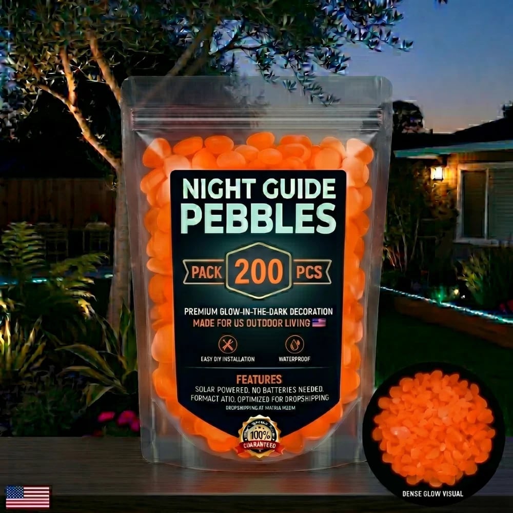 ✨Last Day 50% Off✨🌈Colorful Glow-in-the-Dark Garden Stones