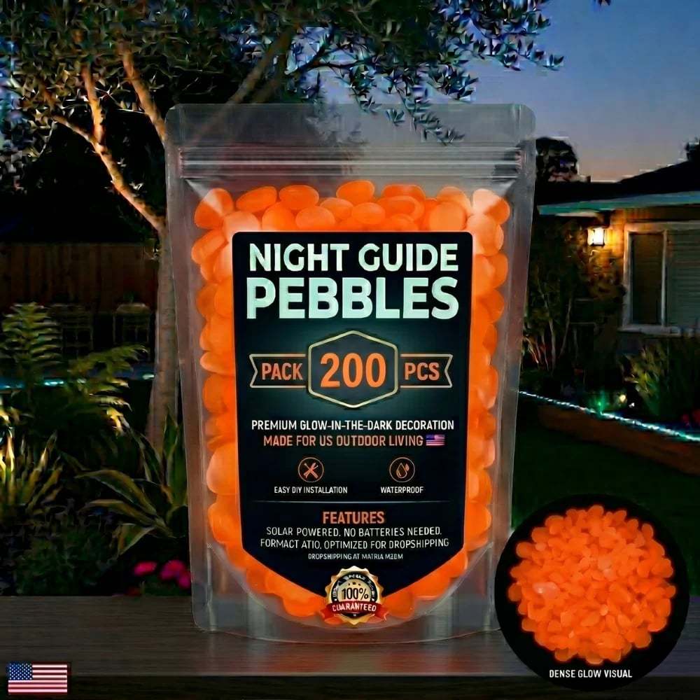 ✨Last Day 50% Off✨🌈Colorful Glow-in-the-Dark Garden Stones