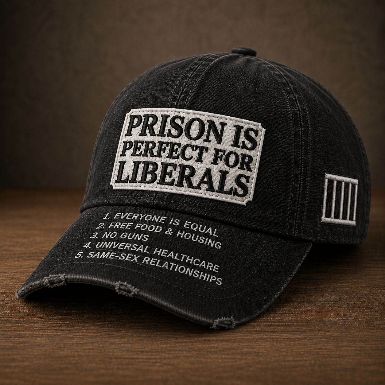 Funny Number List Bold Text Bright Casual Baseballcap