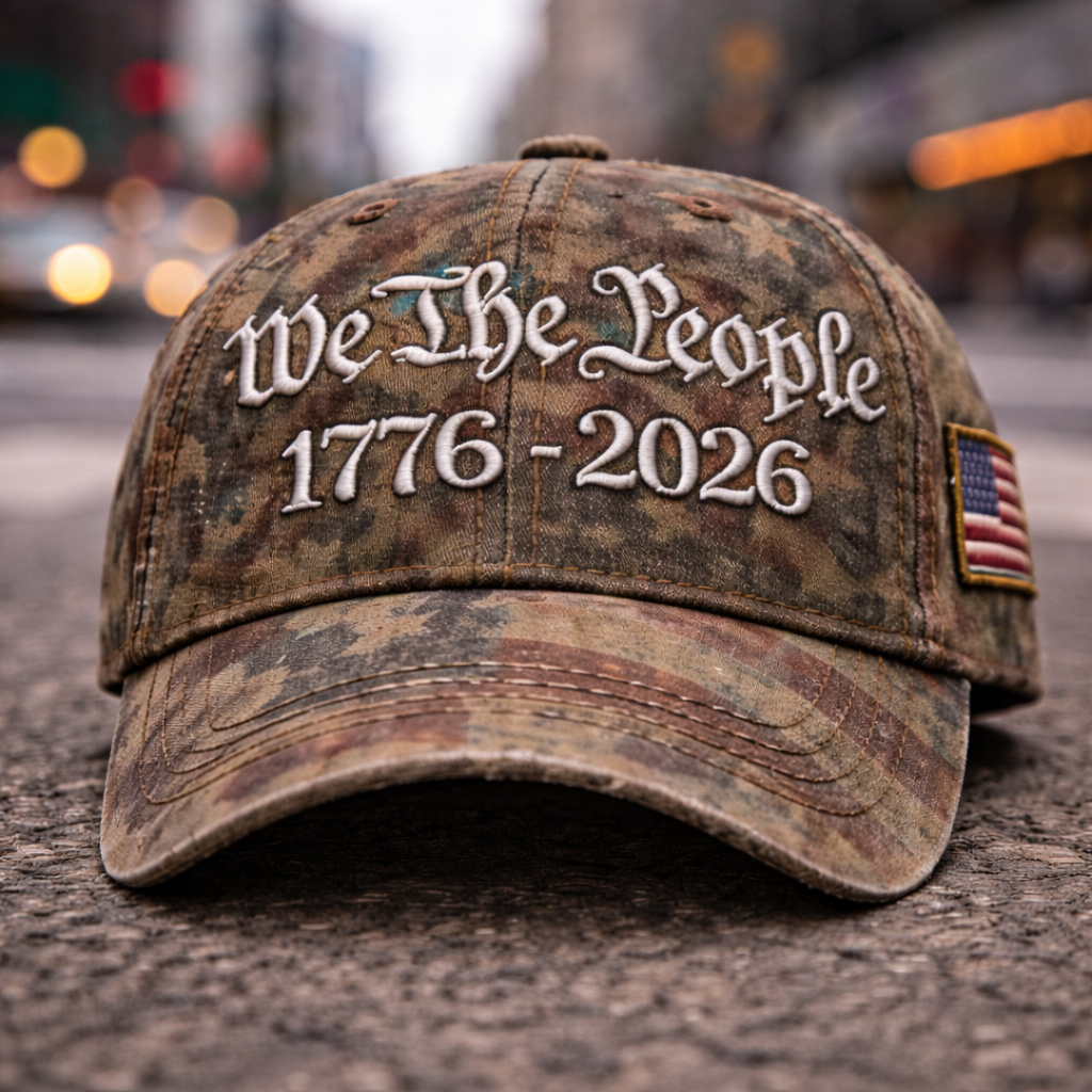 🏆Flash Sale 49% OFF - 🇺🇸 We The People – 1776–2026 Patriotic Commemorative Cap