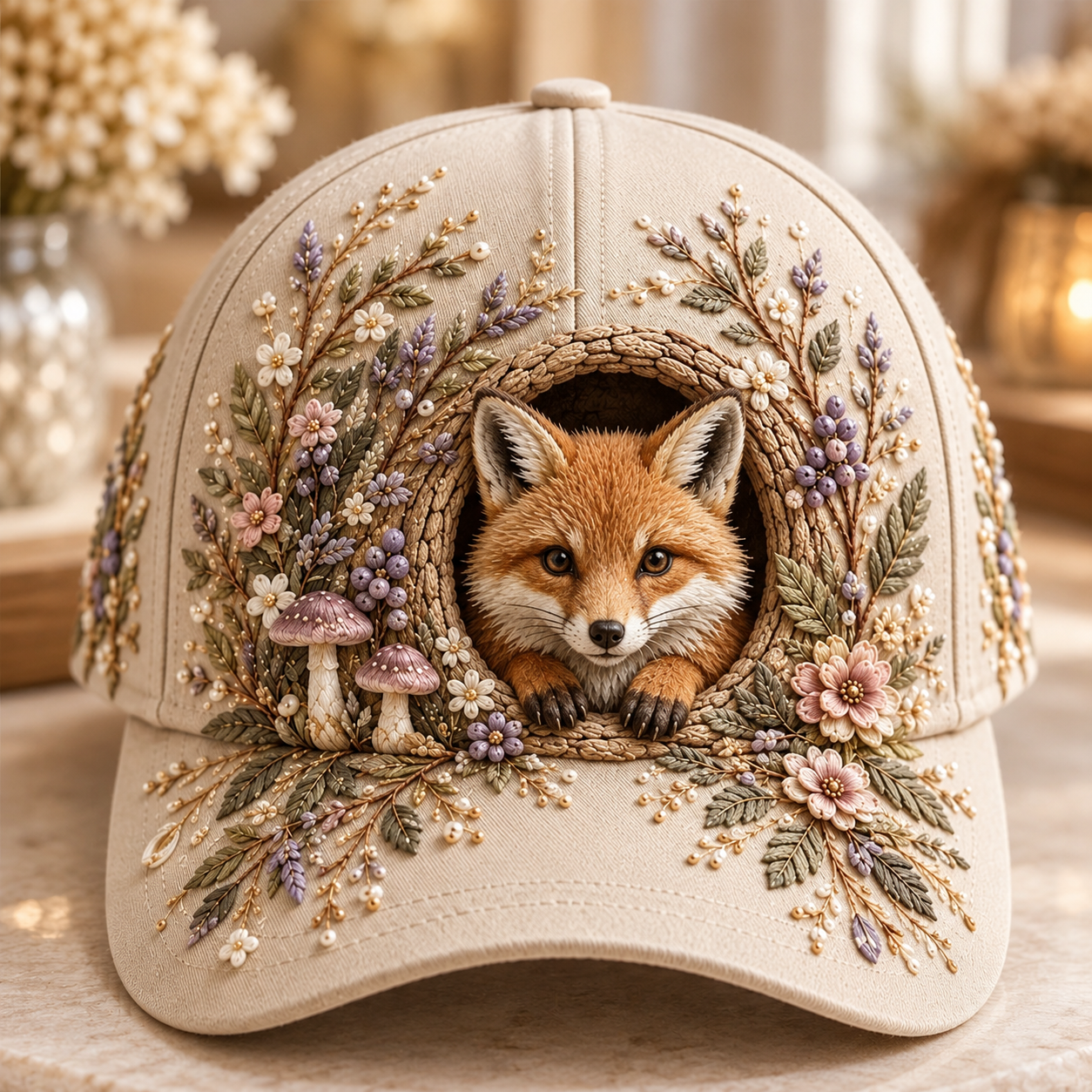 Nature Wildlife Print Hat