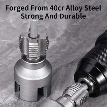 🔩Universal Internal & External Pipe Threading Tool – Compact, Durable & Easy to Use✨