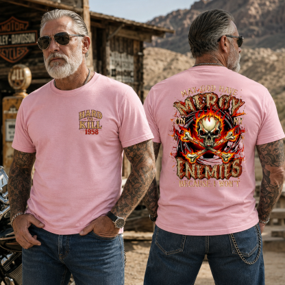 Hard To Kill  May God Have Mercy On My Enemies Personalized Year T-Shirt