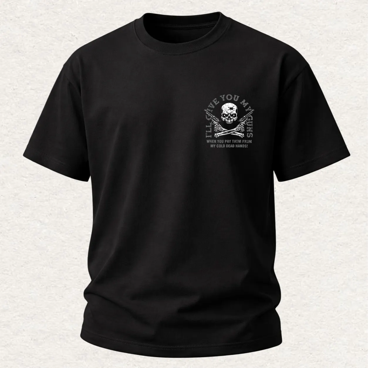 I'll Give You My Guns Printed Men's T-Shirt