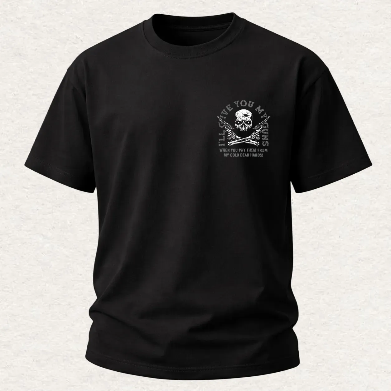 I'll Give You My Guns Printed Men's T-Shirt