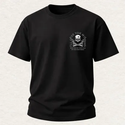 I'll Give You My Guns Printed Men's T-Shirt
