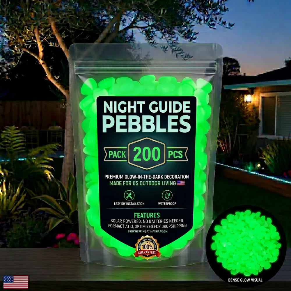 ✨Last Day 50% Off✨🌈Colorful Glow-in-the-Dark Garden Stones