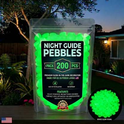 ✨Last Day 50% Off✨🌈Colorful Glow-in-the-Dark Garden Stones