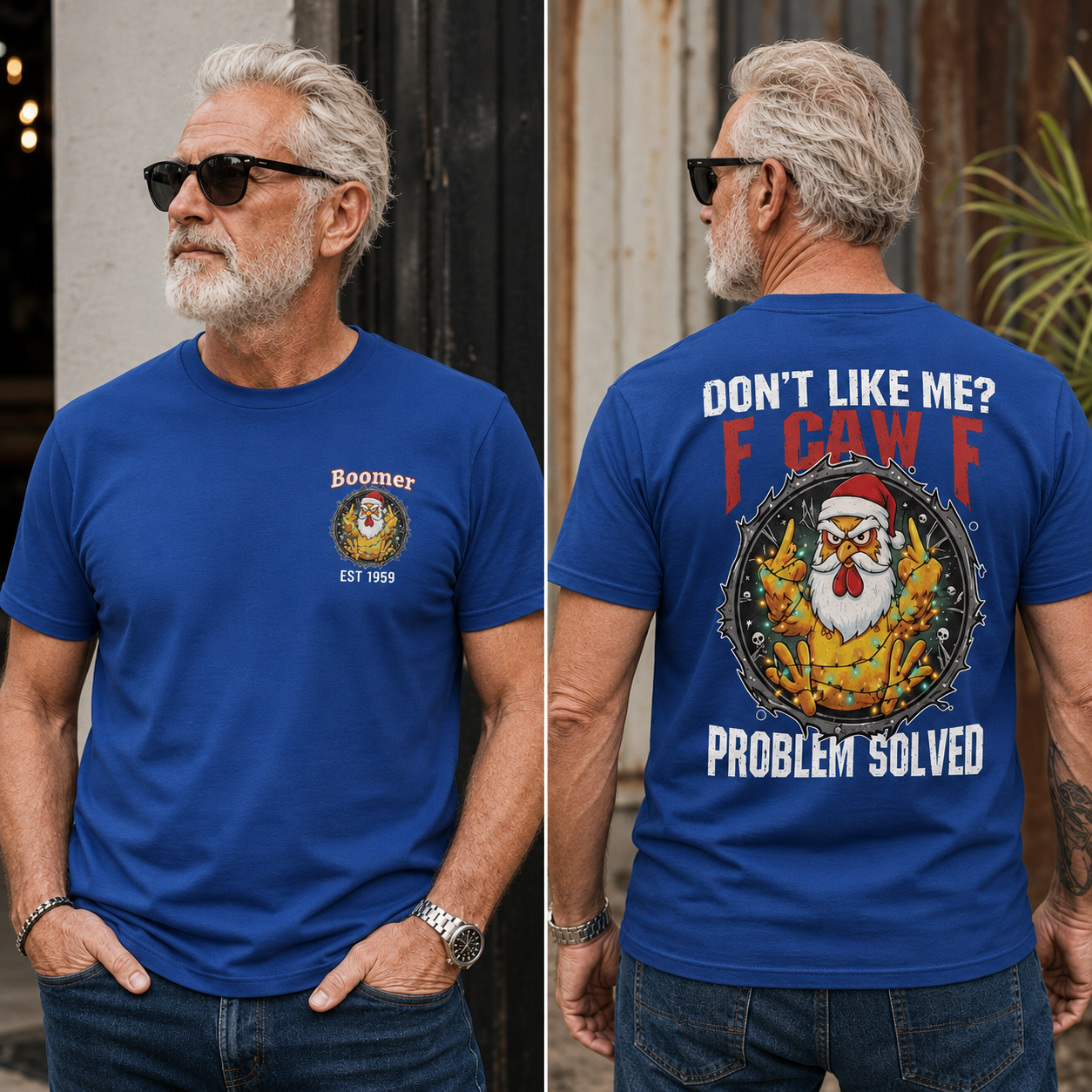 F-CAW-F Christmas Boomer Gen X T-shirt Sweatshirt
