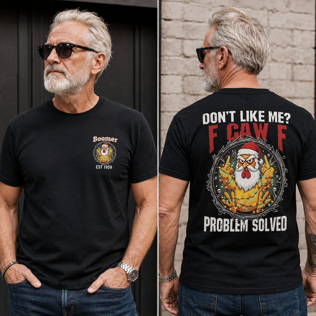 F-CAW-F Christmas Boomer Gen X T-shirt Sweatshirt