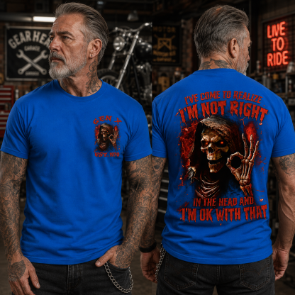 I've Come To Realize I'm Not Right Custom Year Sweatshirt/T-shirt/Hoodie