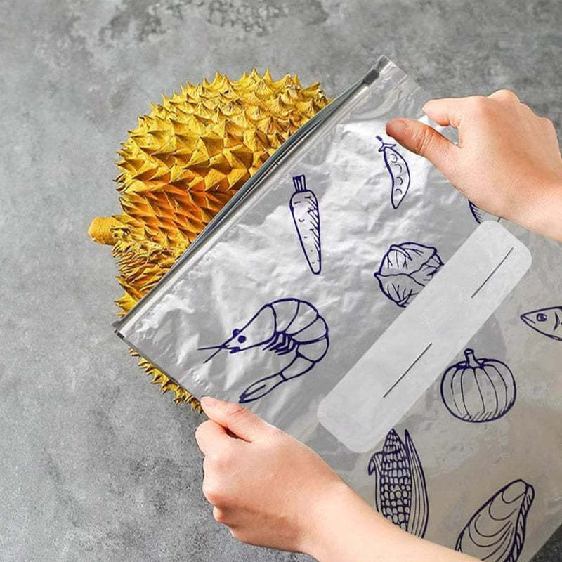 🔥Global bestseller🍗 Limited time offer! Buy 3 get 2 free🥦Reusable Aluminum Foil Sealable Storage Bags