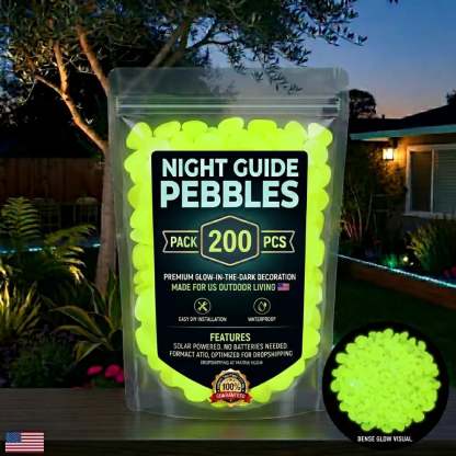 ✨Last Day 50% Off✨🌈Colorful Glow-in-the-Dark Garden Stones