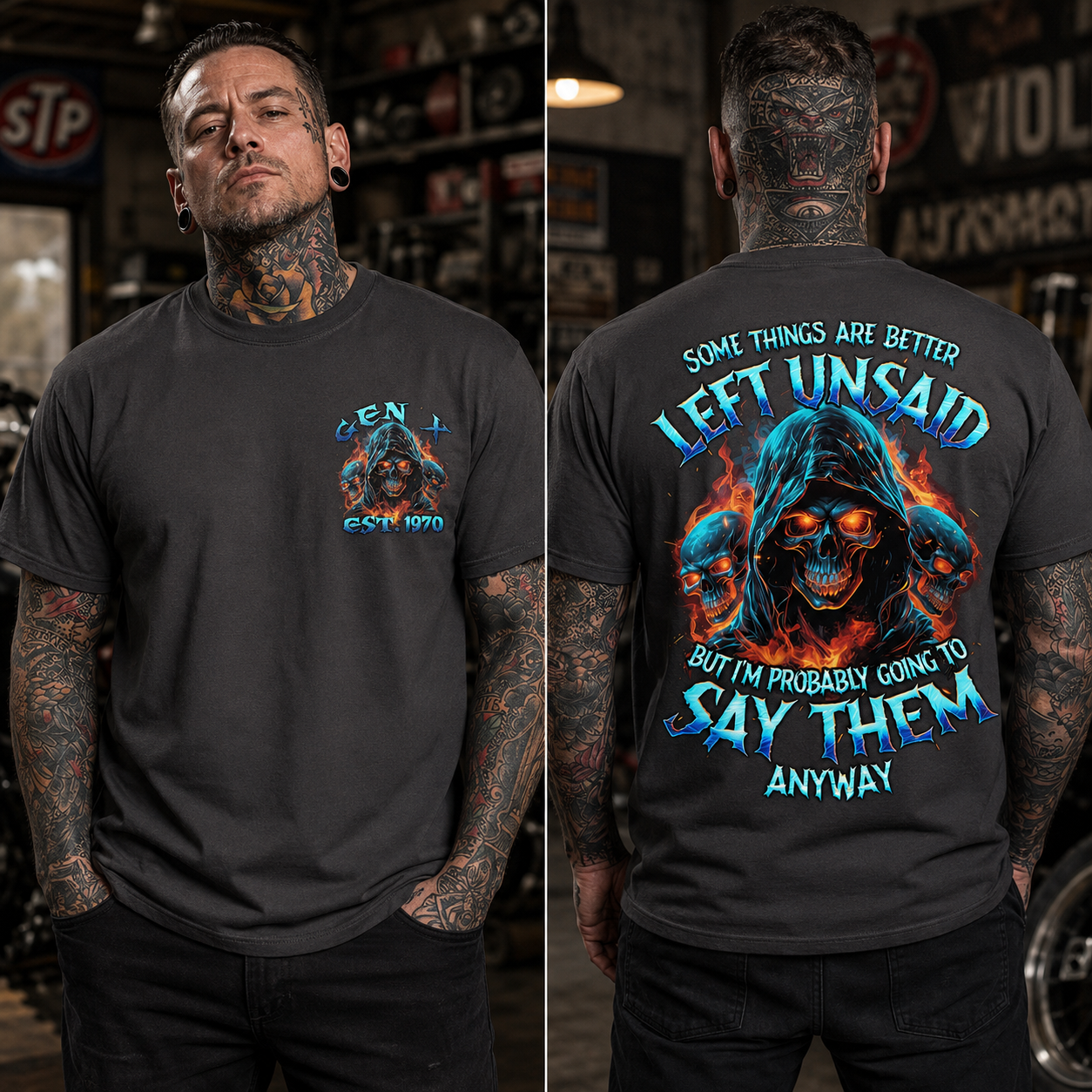 Some Things Are Better Left Unsaid Custom Year T-shirt