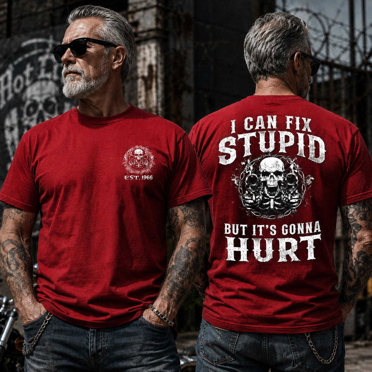 I Can Fix Stupid But It's Gonna Hurt GenX/Boomer Custom Unisex T-Shirt