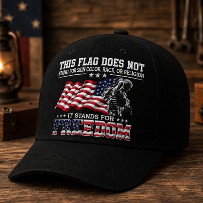 This Flag Stands For Freedom Patriotic Baseball Cap