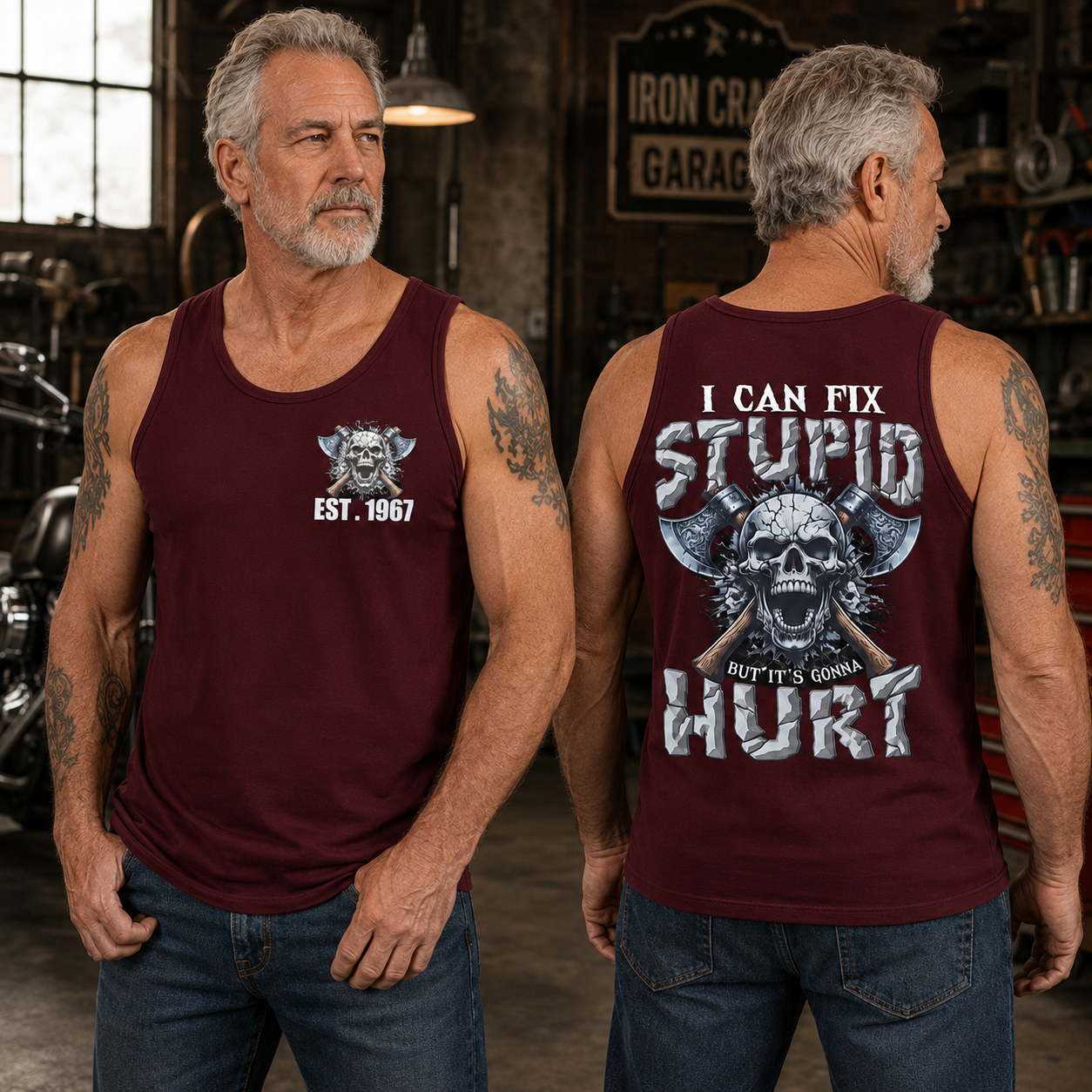 I Can Fix Stupid But It's Gonna Hurt GenX/Boomer Custom Unisex Tank