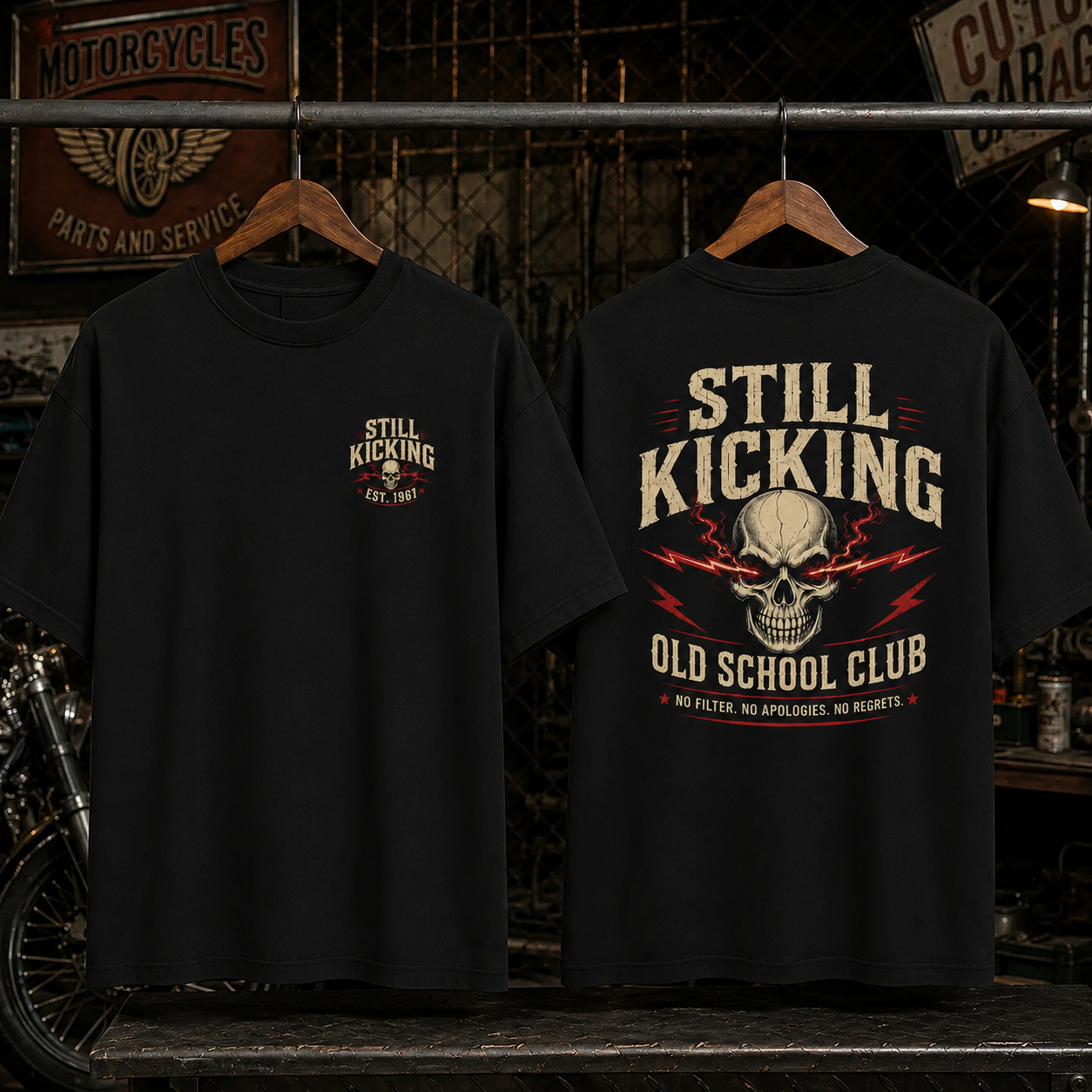 STILL KICKINGTM Custom Year Shirt | Old School Club