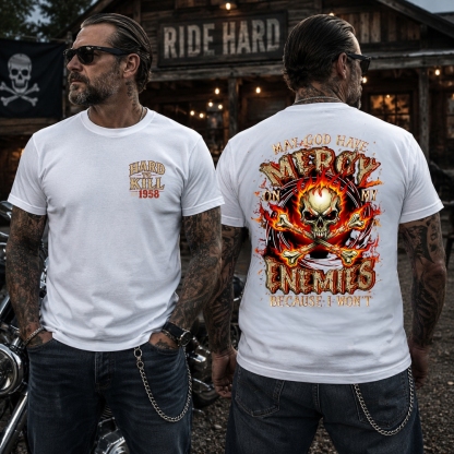 Hard To Kill  May God Have Mercy On My Enemies Personalized Year T-Shirt