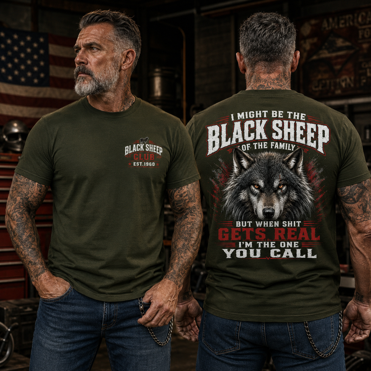 Black Sheep ClubTM Custom Year T-Shirt