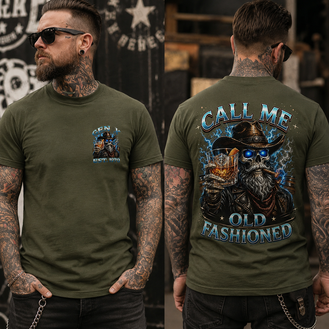 Call Me Old Fashioned Custom Year T-shirt
