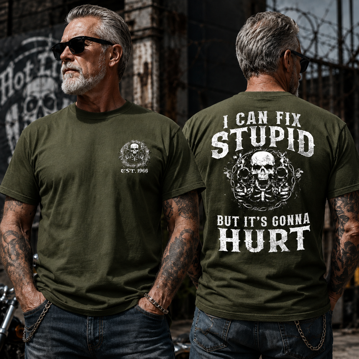 I Can Fix Stupid But It's Gonna Hurt GenX/Boomer Custom Unisex T-Shirt