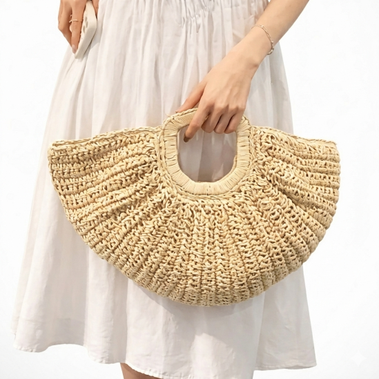 🌙Half-Moon Beach Bag