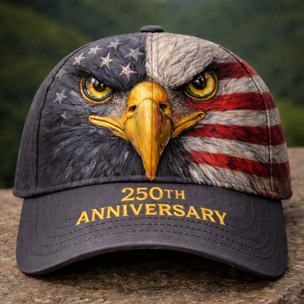 🔥US 250th Anniversary Printed Casual Hat