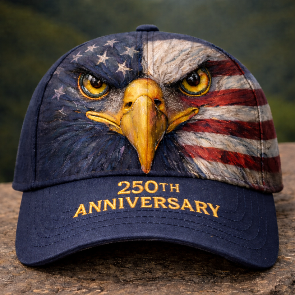 🔥US 250th Anniversary Printed Casual Hat