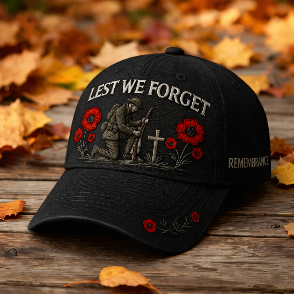 🌹Heroes Never Forgotten Remembrance Cap✝️ Keep Their Memory Alive