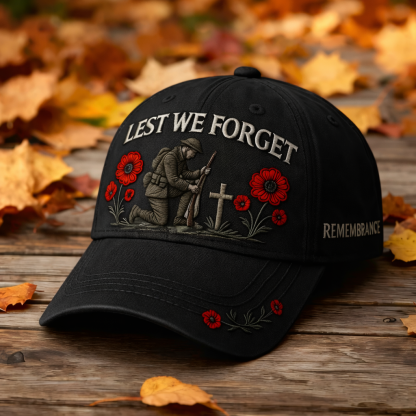 🌹Heroes Never Forgotten Remembrance Cap✝️ Keep Their Memory Alive