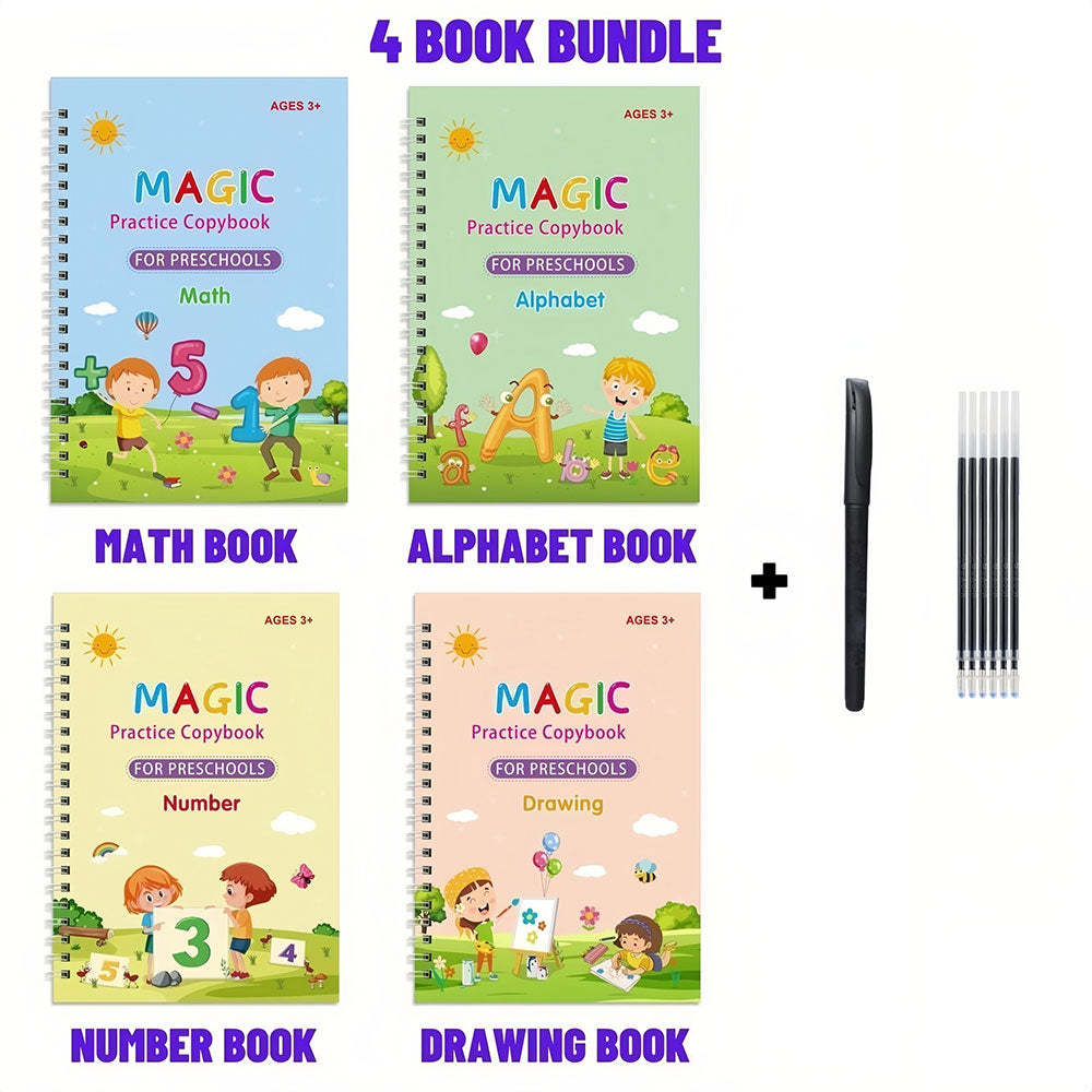 🔥📓Children's Magic Copybooks