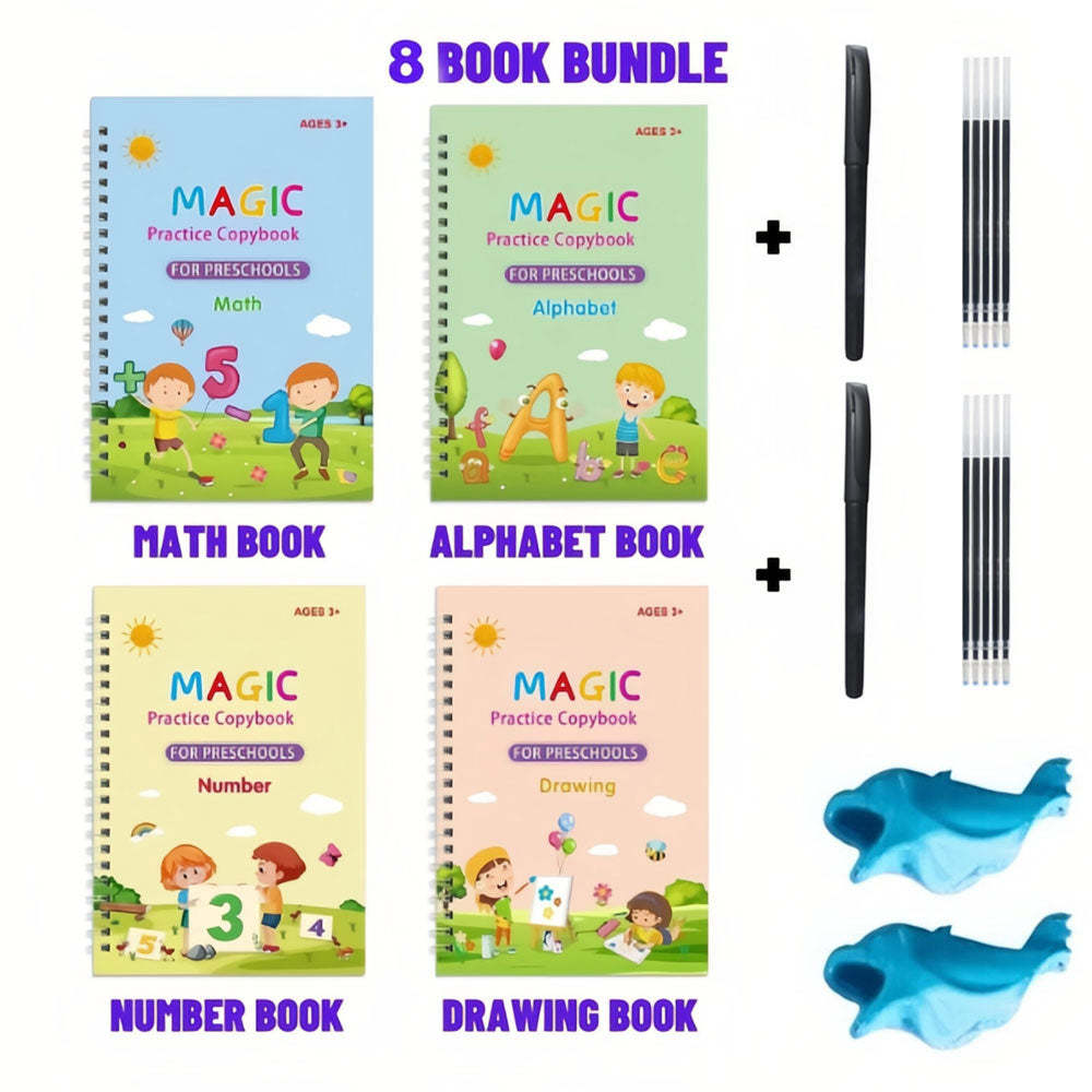 🔥📓Children's Magic Copybooks