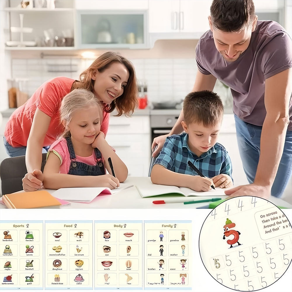 🔥📓Children's Magic Copybooks