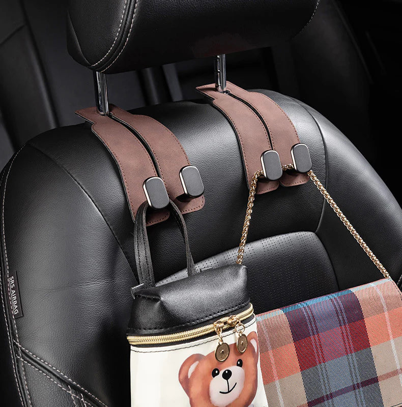 Car Seat Back Storage Hook – Double Hook Holder pack of 2