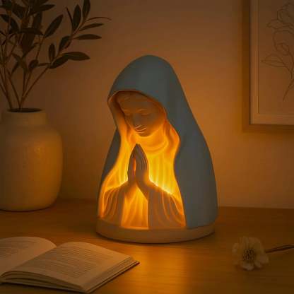 ⏰ Second item at 40% off 💥 Handmade Resin Prayer Night Light