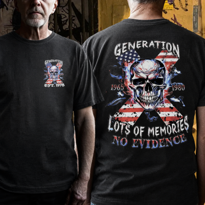 Tribute to Gen X—Lost Of Memories No EVidence