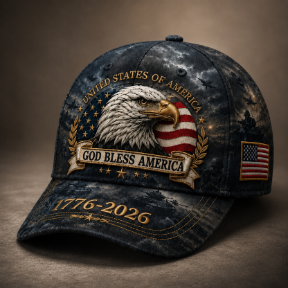 God Bless America Freedom Eagle Cap