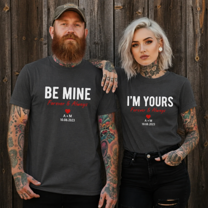 🖤 The "Forever & Always" Custom Commitment Tees 🖤