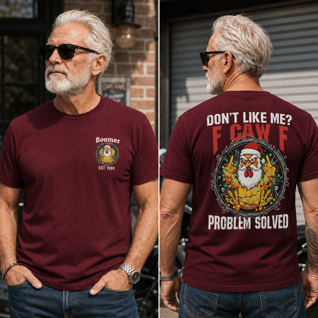 F-CAW-F Christmas Boomer Gen X T-shirt Sweatshirt