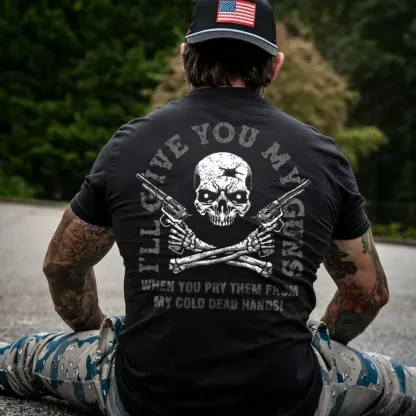 I'll Give You My Guns Printed Men's T-Shirt