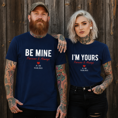 🖤 The "Forever & Always" Custom Commitment Tees 🖤