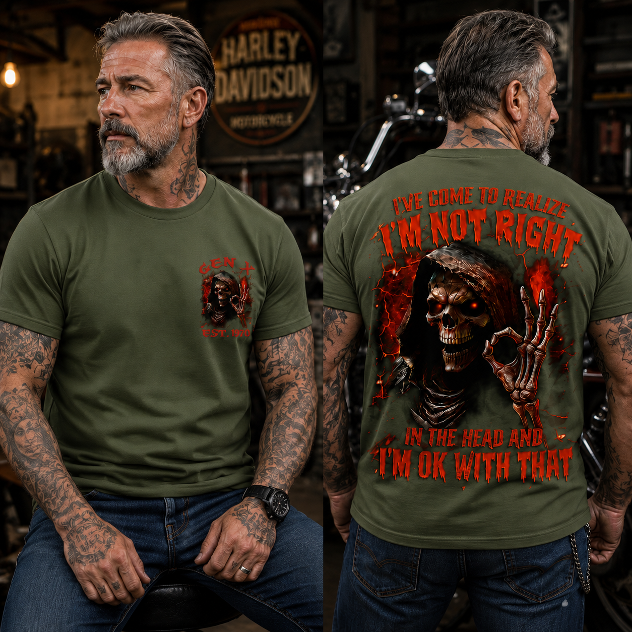 I've Come To Realize I'm Not Right Custom Year Sweatshirt/T-shirt/Hoodie