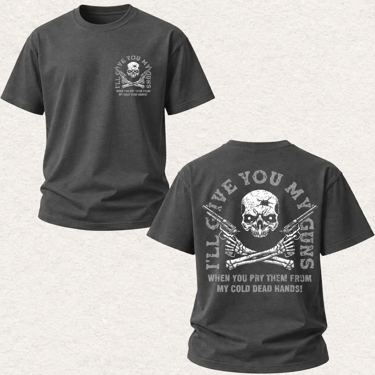 I'll Give You My Guns Printed Men's T-Shirt
