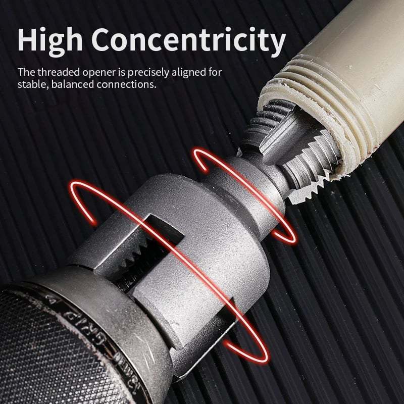 🔩Universal Internal & External Pipe Threading Tool – Compact, Durable & Easy to Use✨