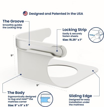 💖Last Day 49% OFF💖Sheet Holders - Secure Bed Sheets Firmly in Place